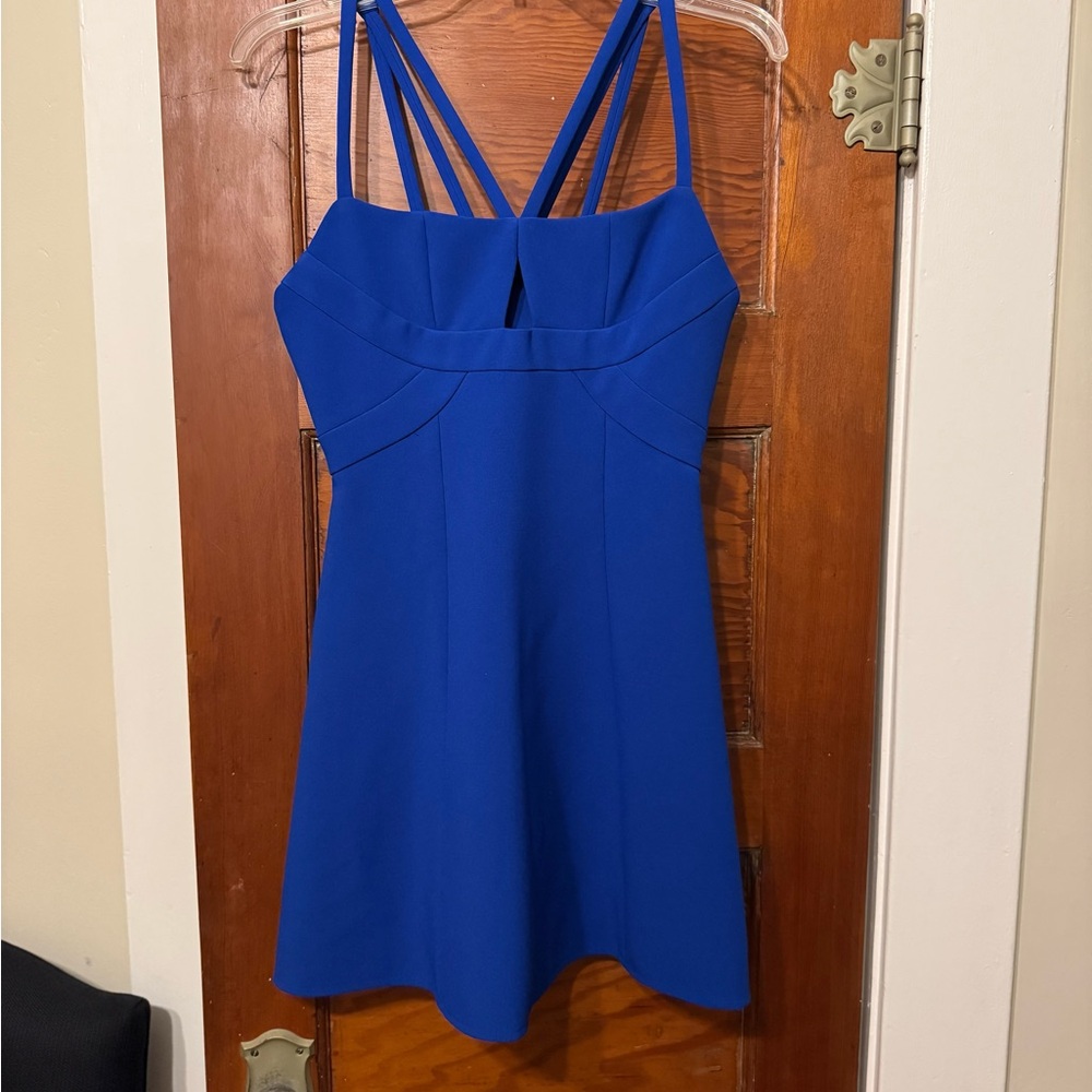 BCBGMaxAzria Vibrant Blue Dress
